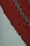 Vintage Kilim berber rug 5.6 ft x 10.3 ft