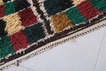 Moroccan berber rug 2.9 X 5.3 Feet - Boucherouite Rugs