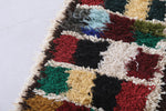 Moroccan berber rug 2.9 X 5.3 Feet - Boucherouite Rugs