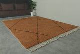 Amazing Moroccan terracotta rug - Handmade Custom rug