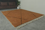 Amazing Moroccan terracotta rug - Handmade Custom rug