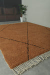 Amazing Moroccan terracotta rug - Handmade Custom rug