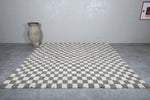 Checkered Moroccan rug 10 X 9.6 Feet