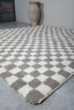 Checkered Moroccan rug 10 X 9.6 Feet