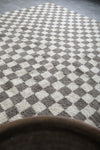 Checkered Moroccan rug 10 X 9.6 Feet