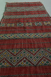 Moroccan berber rug 3 X 6.6 Feet - Boucherouite Rugs