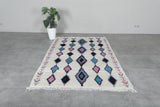 Moroccan berber rug 4.6 FT × 7.6 FT