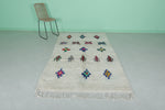 Moroccan azilal rug 4.4 X 8.1 Feet