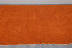 Orange Moroccan rug 6.3 X 10.1 Feet