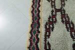 Moroccan berber rug 2.9 X 6.8 Feet - Boucherouite Rugs