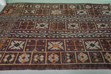 Moroccan Boujaad Rug with Symmetrical Patterns - 6.5 x 10.7 Feet