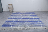 Grey Moroccan rug 8.4 X 10.2 Feet