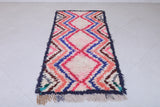 Vibrant Moroccan Berber Rug - 2.9 X 6.1 Feet