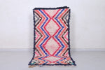 Vibrant Moroccan Berber Rug - 2.9 X 6.1 Feet