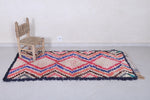 Vibrant Moroccan Berber Rug - 2.9 X 6.1 Feet