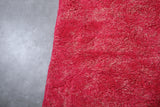 Pink Moroccan rug 13.7 X 13.4 Feet