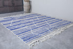 Grey Moroccan rug 8.4 X 10.2 Feet