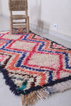 Vibrant Moroccan Berber Rug - 2.9 X 6.1 Feet