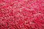 Pink Moroccan rug 13.7 X 13.4 Feet