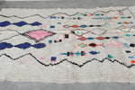 Colorful Moroccan rug 5.1 FT × 7.8 FT