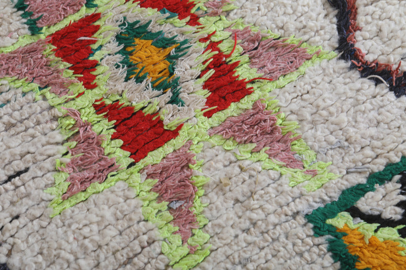 Colorful Moroccan Berber Rug - 3.1 X 5.7 Feet