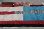 Handwoven Moroccan rug 4.6 FT × 7.1 FT