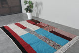 Handwoven Moroccan rug 4.6 FT × 7.1 FT