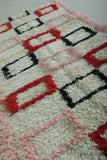 Moroccan berber rug 2.2 X 5.6 Feet - Boucherouite Rugs