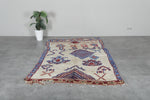 Moroccan Wool Rug - 5.1x7.3 ft | Artisan Handwoven