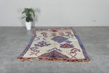 Moroccan Wool Rug - 5.1x7.3 ft | Artisan Handwoven