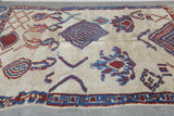 Moroccan Wool Rug - 5.1x7.3 ft | Artisan Handwoven