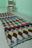 Colorful Runner Moroccan Rug 2.3 X 6.7 Feet