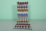 Colorful Runner Moroccan Rug 2.3 X 6.7 Feet