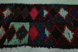 Moroccan Runner Rug Shag 2.4 X 7 Feet