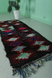 Moroccan Runner Rug Shag 2.4 X 7 Feet