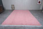 Pink Moroccan rug 8.9 X 13.2 Feet