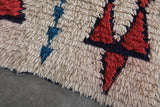 Woolen Azilal Runner rug 2.9 x 7 Feet