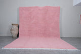 Pink Moroccan rug 8.9 X 13.2 Feet