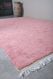 Pink Moroccan rug 8.9 X 13.2 Feet