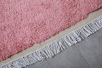 Pink Moroccan rug 8.9 X 13.2 Feet