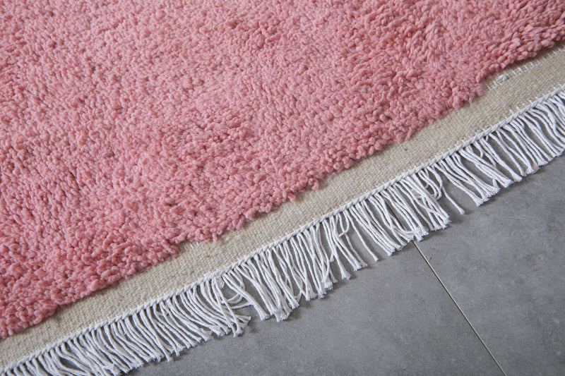 Pink Moroccan Rug - Large 8.9 x 13.2 Feet | Handwoven Wool Rug