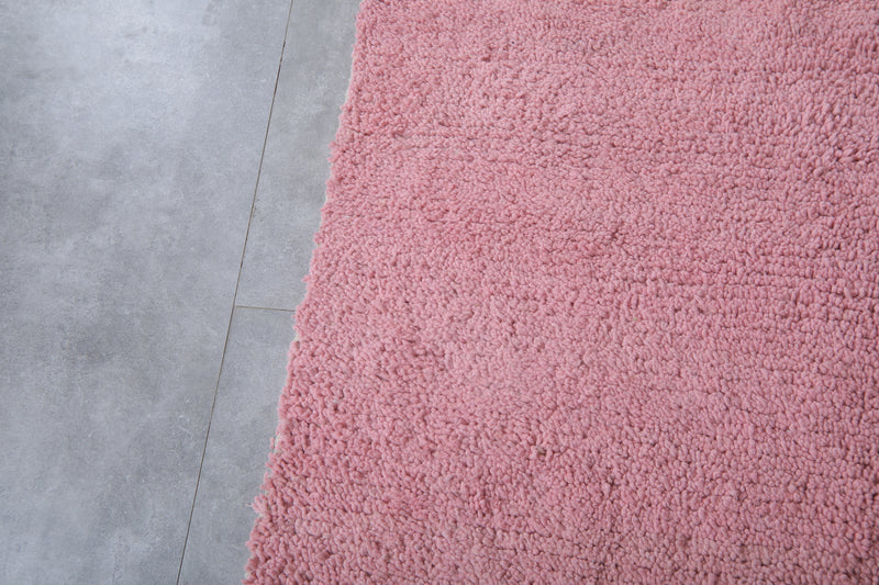 Pink Moroccan Rug - Large 8.9 x 13.2 Feet | Handwoven Wool Rug