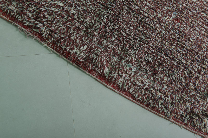 Handwoven Moroccan Rug 5.6 x 10.8 ft | Textured Artisan Design