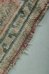 Vintage handmade runner rug  2.5 FT X 5.1 FT