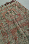 Vintage handmade runner rug  2.5 FT X 5.1 FT