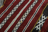 Handwoven Berber kilim 4.3 FT X 6 FT