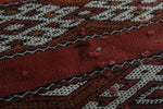 Handwoven kilim 3.3ft x 6ft