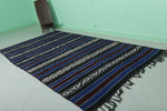 Handwoven kilim rug 5.2ft x 9.4ft