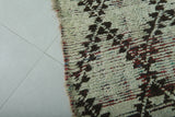 Moroccan berber rug 2.8 X 6.7 Feet - Boucherouite Rugs