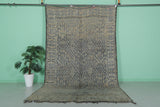 Old Moroccan Rug 6.2 x 10.4 Feet - Vintage Handwoven Berber Carpet